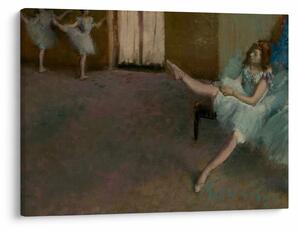 Obraz - Edgar Degas, Before the Ballet, reprodukcje (70x50 cm)