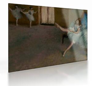 Obraz na szkle - Edgar Degas, Before the Ballet, reprodukcje (70x50 cm)