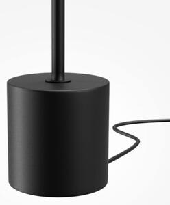 Lampa stojąca podłogowa dekoracyjna czarno-biała regulowane abażury LED 12W EVOLUTION Maytoni