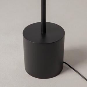 Lampa stojąca podłogowa dekoracyjna czarno-biała regulowane abażury LED 12W EVOLUTION Maytoni