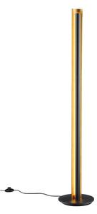 Czarna lampa stojąca LED ze ściemniaczem (wysokość 142,5 cm) Texel – Trio