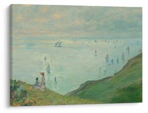Obraz - Henri Fantin-Latour, Cliffs at Pourville, reprodukcje (70x50 cm)