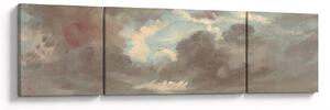 Obraz - John Constable, Cloud Study Stormy Sunset, reprodukcje (170x50 cm)