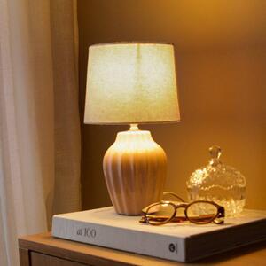 PR Home Lampa stołowa Lyon, fioletowy / różowy / bladoróżowy, przedpokój, ceramika, skandynawski