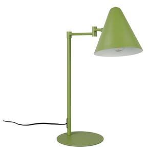 Zielona lampa stołowa z elastyczną konstrukcją (wysokość 50,5 cm) Cosima – Trio