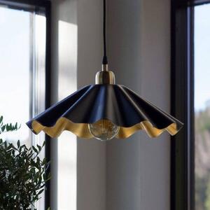 PR Home Lampa wisząca Aira, możliwość ściemniania, czarny, salon / jadalnia, metal, vintage