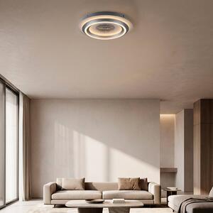 JUST LIGHT. GmbH Lampa sufitowa Cichio, aluminiowy / szary / cynkowy, salon / jadalnia, metal, nowoczesny