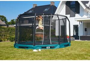 Trampolina SALTA Premium Ground 427 cm Zielony