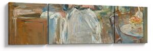 Obraz - Berthe Morisoti, In the Dining Room, reprodukcje (170x50 cm)