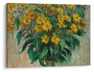 Obraz - Claude Monet, Jerusalem Artichoke Flowers, reprodukcje (70x50 cm)