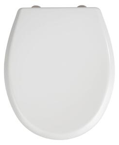 Biała deska sedesowa wolnoopadająca Wenko Gubbio, 44,5x37 cm