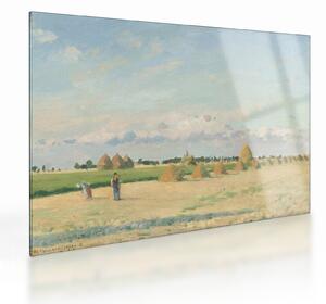 Obraz na szkle - Camille Pissarro, Landscape, Ile de France, reprodukcje (70x50 cm)