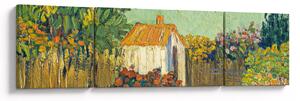 Obraz - Imitator of Vincent van Gogh, Landscape, reprodukcje (170x50 cm)