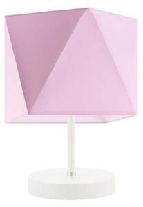 Lampka nocna na biurko lampa biurkowa LED z abażurem diament PICOLO
