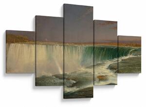 Obraz - Frederic Edwin Church, Niagara, reprodukcje (125x70 cm)