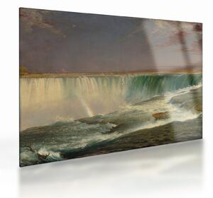 Obraz na szkle - Frederic Edwin Church, Niagara, reprodukcje (70x50 cm)