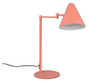 Pomarańczowa lampa stołowa z elastyczną konstrukcją (wysokość 50,5 cm) Cosima – Trio