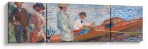 Obraz - Auguste Renoir, Oarsmen at Chatou, reprodukcje (170x50 cm)