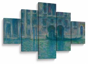 Obraz - Claude Monet, Palazzo da Mula, Venice, reprodukcje (125x70 cm)
