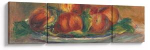 Obraz - Auguste Renoir, Peaches on a Plate, reprodukcje (170x50 cm)