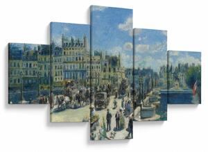 Obraz - Auguste Renoir, Pont Neuf, Paris, reprodukcje (125x70 cm)