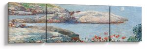 Obraz - Childe Hassam, Poppies, Isles of Shoals, reprodukcje (170x50 cm)