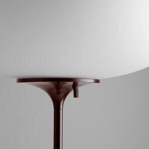 GUBI Lampa stojąca Stemlite, możliwość ściemniania, czerwony, salon / jadalnia, metal, design