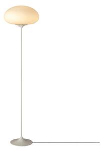 GUBI Lampa stojąca Stemlite, możliwość ściemniania, aluminiowy / szary / cynkowy, salon / jadalnia, metal, design