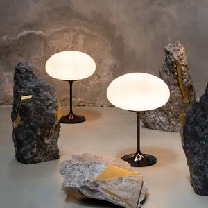 GUBI Lampa stołowa Stemlite, możliwość ściemniania, chromowy / srebrny, salon / jadalnia, metal, design