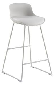 Biały hoker (wysokość siedziska 76 cm) Tina – Actona