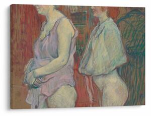 Obraz - Henri de Toulouse-Lautrec, Rue des Moulins, reprodukcje (70x50 cm)