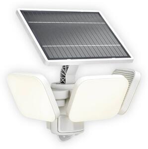Philips Lampa solarna LED Zyren, biała, 3000 K, czujnik, IP65 Zyren, biały / opal, tworzywo sztuczne