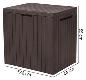 Skrzynia ogrodowa KETER City Storage Box 113L Brązowy