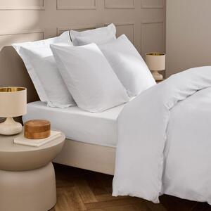 Białe prześcieradło 140x190 cm Linella – douceur d'intérieur
