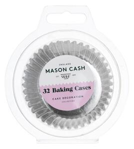 Zestaw 32 szt. papilotek w srebrnym kolorze Mason Cash Baking