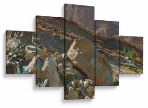 Obraz - John Singer Sargent, Simplon Pass, reprodukcje (125x70 cm)