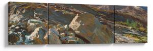 Obraz - John Singer Sargent, Simplon Pass, reprodukcje (170x50 cm)