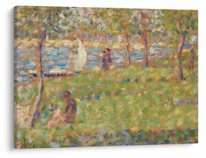 Obraz - Georges Seurat, Study for "La Grande Jatte", reprodukcje (70x50 cm)