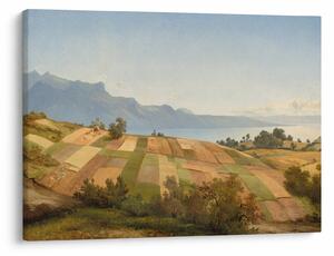 Obraz - Alexandre Calame, Swiss Landscape, reprodukcje (70x50 cm)