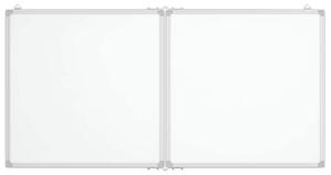 Tablica magnetyczna, składana, 120x60x1,7 cm, aluminiowa
