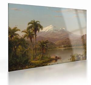 Obraz na szkle - Frederic Edwin Church, Tamaca Palms, reprodukcje (70x50 cm)