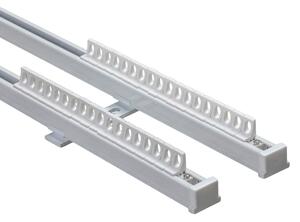 Szyna sufitowa aluminiowa TS podwójna 150cm - komplet