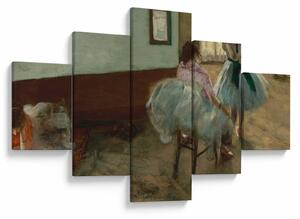 Obraz - Edgar Degas, The Dance Lesson, reprodukcje (125x70 cm)