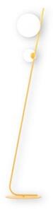 Lampa stojąca podłogowa designerska pomarańczowa stick 2xG9 8W TATU Emibig