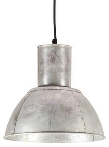 Lampa wisząca, 25 W, kolor srebra, okrągła, 28,5 cm, E27