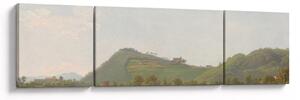 Obraz - Simon Denis, View Near Naples, reprodukcje (170x50 cm)
