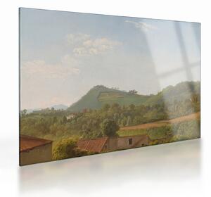 Obraz na szkle - Simon Denis, View Near Naples, reprodukcje (70x50 cm)