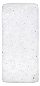 Dziecięce muślinowe prześcieradło FLAKES 70 x 140 cm