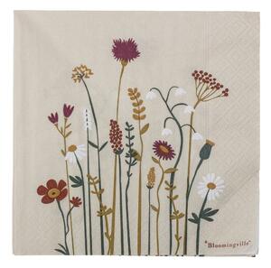 Papierowe serwetki zestaw 20 szt. 33x33 cm Paige – Bloomingville