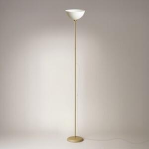 Lampa stojąca podłogowa regulowana 170 cm kaszmirowa biały klosz 1xE27 60W ZACK Milagro